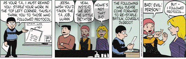 Luann on Monday March 4, 2019 Comic Strip