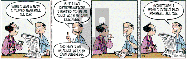 Baldo on Thursday July 2, 2015 Comic Strip