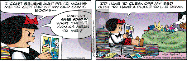 Nancy on Thursday October 23, 2008 Comic Strip