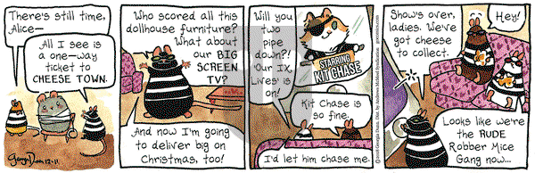 Breaking Cat News on Tuesday December 11, 2018 Comic Strip