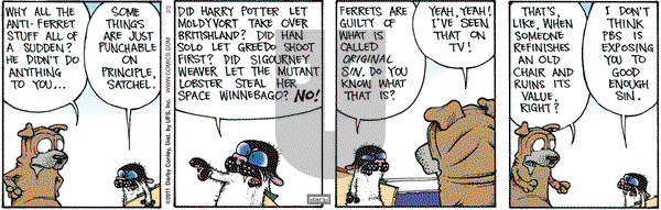 Get Fuzzy on Thursday February 3, 2011 Comic Strip