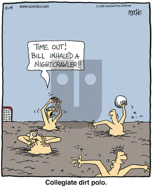 In the Bleachers on Tuesday March 14, 2006 Comic Strip