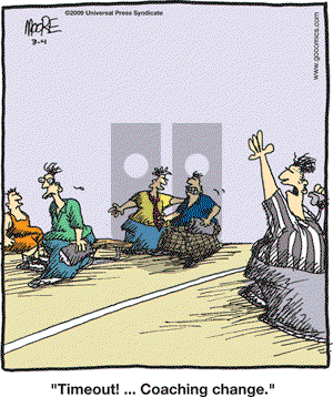 In the Bleachers - Wednesday March 4, 2009 Comic Strip