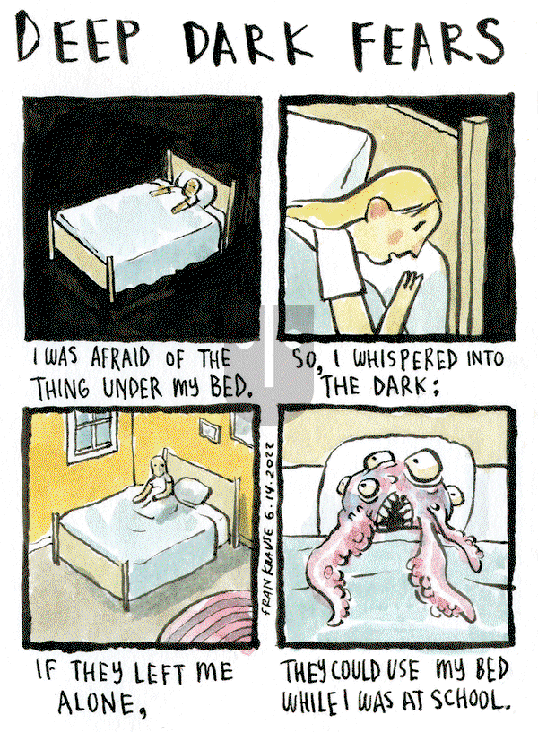 Deep Dark Fears - Monday October 17, 2022 Comic Strip