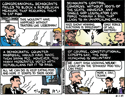 Ted Rall on Monday October 1, 2007 Comic Strip