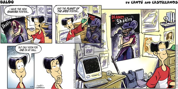 Baldo on Sunday July 29, 2001 Comic Strip