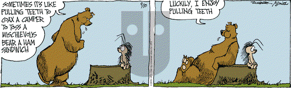The Grizzwells on Thursday September 10, 2015 Comic Strip