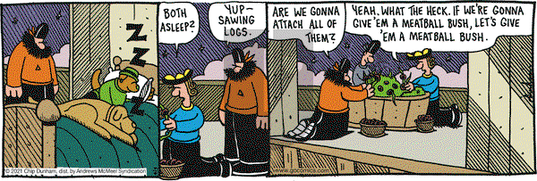 Overboard on Saturday April 3, 2021 Comic Strip