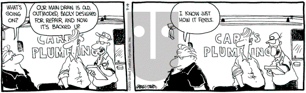 The Buckets - Monday September 19, 2005 Comic Strip