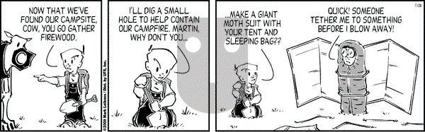 Cow and Boy Classics - Monday August 5, 2024 Comic Strip