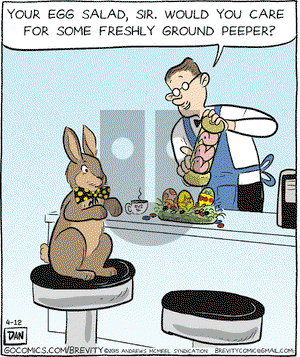 Brevity on Friday April 12, 2019 Comic Strip
