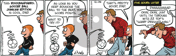 Cleats on Friday December 26, 2008 Comic Strip