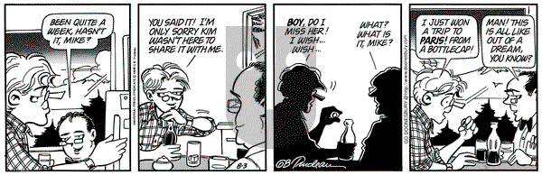 Doonesbury on Saturday August 3, 1996 Comic Strip