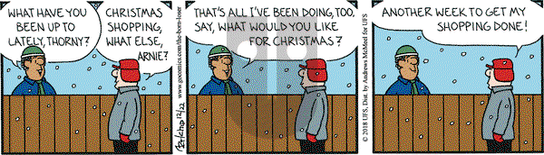 The Born Loser on Saturday December 22, 2018 Comic Strip