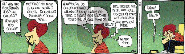 The Buckets on Wednesday November 15, 2017 Comic Strip