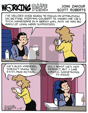 Working Daze on Thursday January 15, 2009 Comic Strip