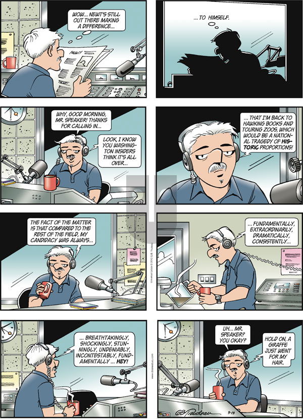 Doonesbury on Sunday May 13, 2012 Comic Strip