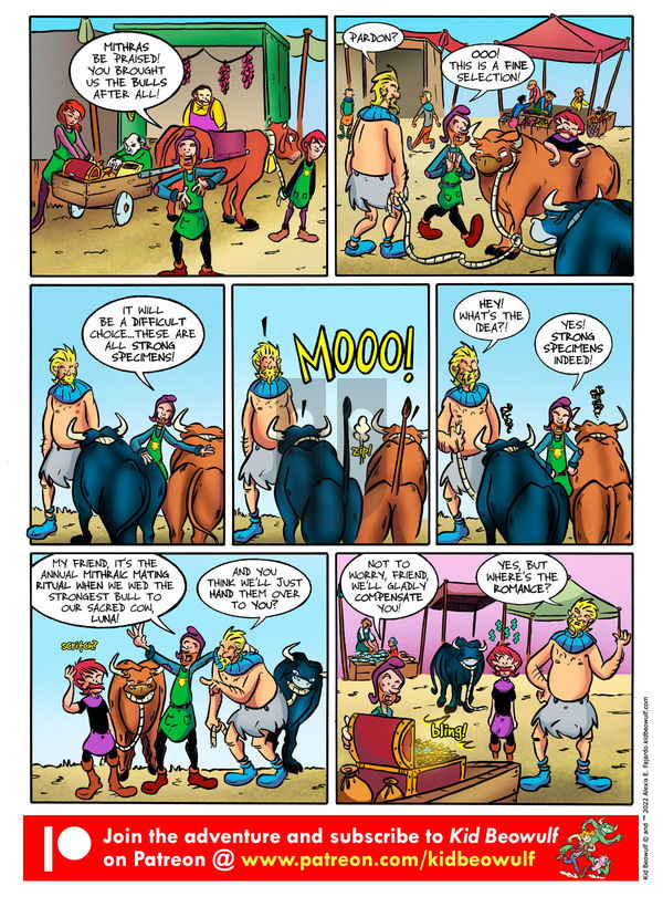 Kid Beowulf - Monday December 5, 2022 Comic Strip