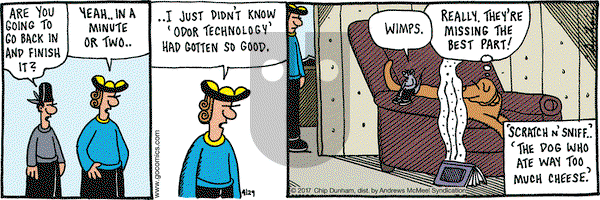 Overboard on Saturday April 29, 2017 Comic Strip