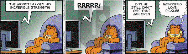 Garfield on Wednesday October 28, 2015 Comic Strip
