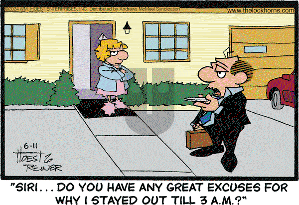 The Lockhorns - Tuesday June 11, 2024 Comic Strip
