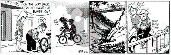 Luann on Thursday August 2, 2001 Comic Strip