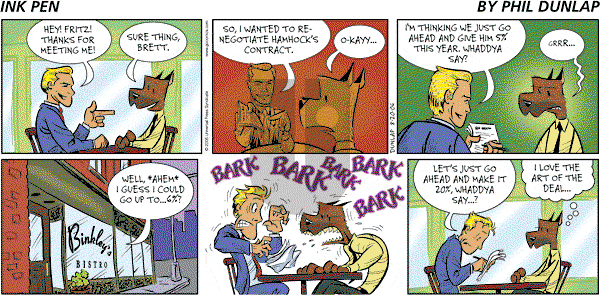 Ink Pen - Sunday August 20, 2006 Comic Strip