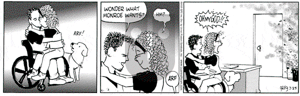 Luann on Thursday July 25, 2002 Comic Strip