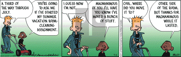 Frazz on Tuesday July 11, 2017 Comic Strip