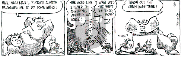 The Grizzwells on Tuesday November 10, 1998 Comic Strip