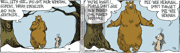 The Grizzwells on Saturday March 4, 2017 Comic Strip