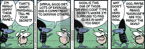 DeFlocked on Wednesday June 11, 2025 Comic Strip