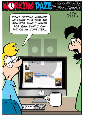 Working Daze on Saturday October 4, 2025 Comic Strip