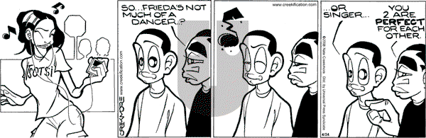 Maintaining on Thursday April 24, 2008 Comic Strip