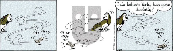 Fred Basset on Saturday July 20, 2013 Comic Strip