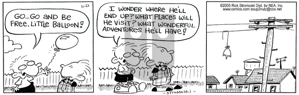 Soup to Nutz - Old on Monday November 21, 2005 Comic Strip