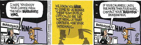 La Cucaracha - Wednesday January 6, 2010 Comic Strip