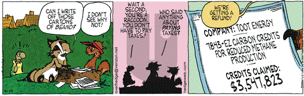 Over the Hedge on Monday April 14, 2008 Comic Strip