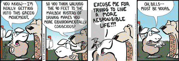 DeFlocked on Tuesday June 12, 2018 Comic Strip
