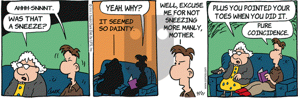 Lola on Thursday April 21, 2011 Comic Strip