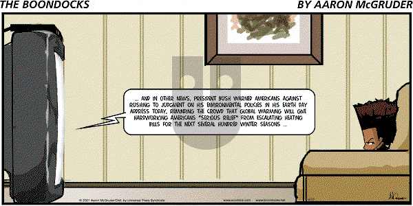 The Boondocks on Sunday November 23, 2008 Comic Strip