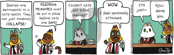 Breaking Cat News on Thursday January 31, 2019 Comic Strip