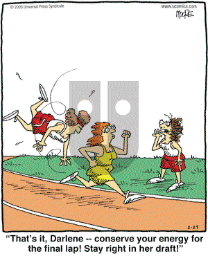 In the Bleachers on Thursday February 27, 2003 Comic Strip