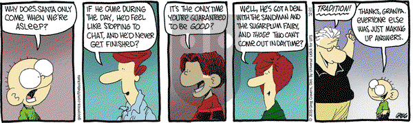 The Buckets on Saturday December 19, 2015 Comic Strip