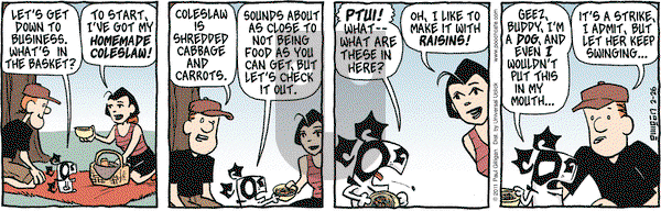 Pooch Cafe on Saturday February 26, 2011 Comic Strip