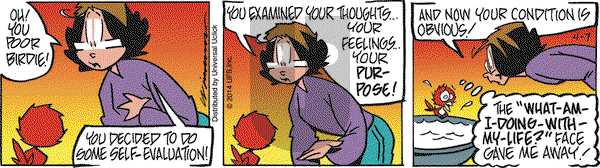 Rose is Rose on Monday April 7, 2014 Comic Strip