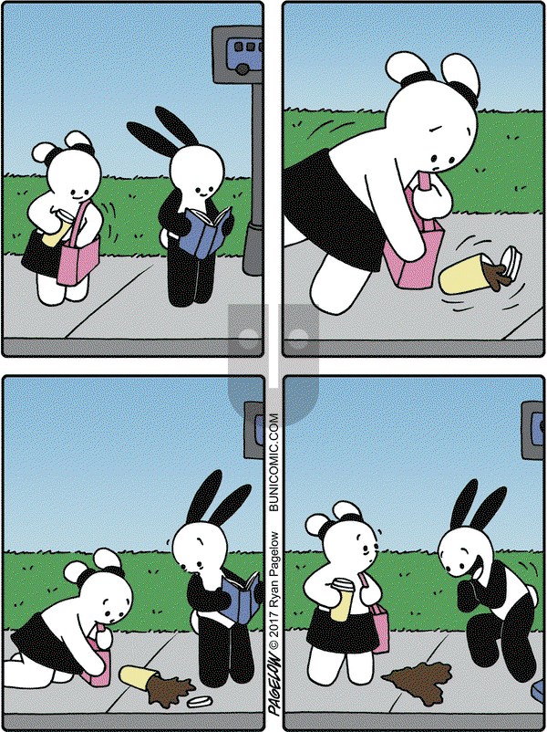 Buni on Friday March 24, 2017 Comic Strip