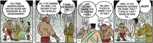 Alley Oop on Saturday July 5, 2025 Comic Strip