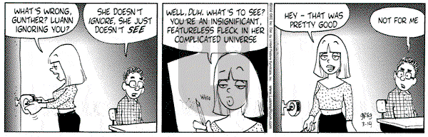 Luann on Tuesday March 19, 2002 Comic Strip