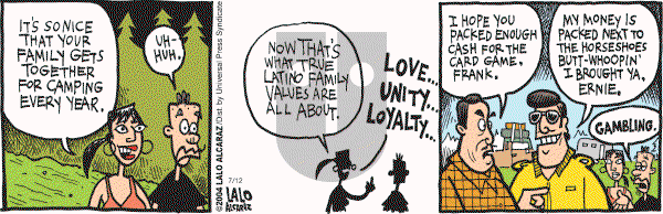 La Cucaracha on Wednesday July 12, 2006 Comic Strip